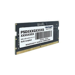 Barette Mémoire Patriot Signature 16Go DDR5 5600MHz CL46 SODIMM - PSD516G560081S