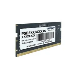 Barette Mémoire Patriot Signature 16 Go DDR5 5600MHz CL46 SODIMM - PSD516G560081S