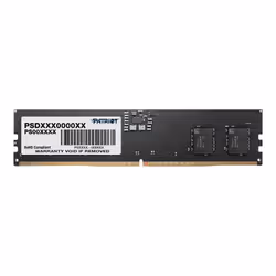 Barette Mémoire Patriot Signature DIMM DDR5 CL40 - Fréquence : 4800 MHz - Capacité : 32 Go - Voltage : 1.1V -