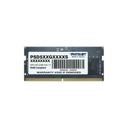 Barette Mémoire Patriot Signature Line 16 Go DDR5 4800MHz CL40 SoDIMM
