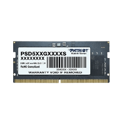 Barette Mémoire Patriot Signature SODIMM DDR5 CL46 32 Go 5600MHz