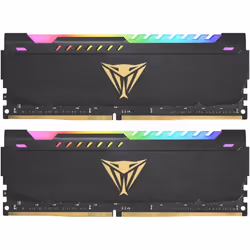 Barette Mémoire PATRIOT VIPER STEEL CL20 RGB
*Capacité: 32Go
*Disposition de la mémoire (modules x dimensions): 2x16Go
*Type ...