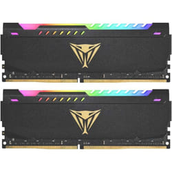 Barette Mémoire PATRIOT VIPER STEEL RGB V4S CL20 3600MHZ -32Go (2x16)