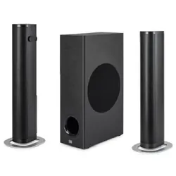 Barre de Son Amovible Kodak WSWRS-6501 Avec Caisson De Basses Noir
