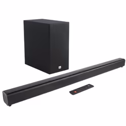 Barre de son 2.1 JBL Cinéma SB160 avec caisson de basses sans fil Pour des Bases Extra Profondres - Puissance 220W - Pression ...