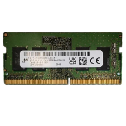 Barrette Mémoire MICRON 4Go DDR4 3200AA Pour PC Portable (MTA4ATF51264HZ-3G2R1)