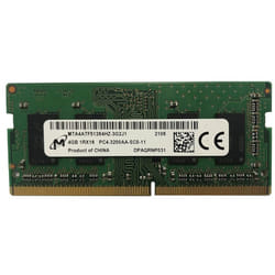 Barrette Mémoire SODIMM 4Go DDR4 3200MHz Micron Rapide