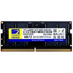 Barrette Mémoire TwinMOS 16 Go DDR5 5600MHz TMD516GB5600S46