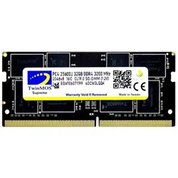 Barrette Mémoire TwinMOS 32Go DDR4 3200MHz SO-DIMM