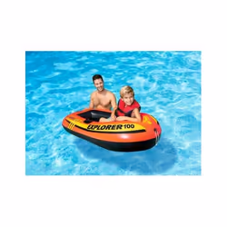 Faites une course de bateaux avec des amis ou faites une croisière tranquille autour de la piscine les jours d'été paresseux  ...