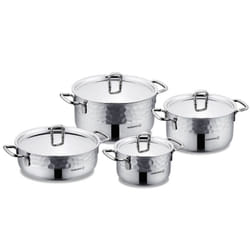 Batterie de Cuisine Korkmaz Erna A1963 8 Pièces Inox