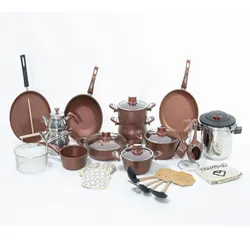 Batterie Diamond 34 Pièces Marron
