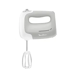 Moulinex PowerMix HM450B Batteur à main 450 W Gris, Blanc