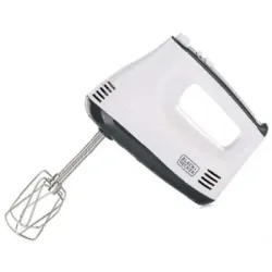 Batteur sans Bol BLACK+DECKER-300 Watt- Blanc/Gris (M350-B5)
