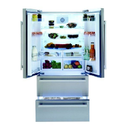 Beko GNE60500X frigo américain Pose libre Argent