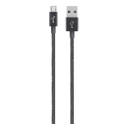 Belkin USB A - Micro-USB, 1.2m câble USB 1,2 m Micro-USB A Noir