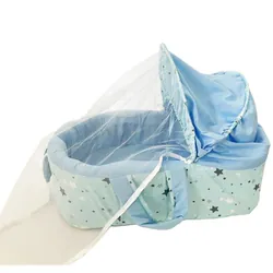 Berceau Pour Bebe Sans Support - Bleu