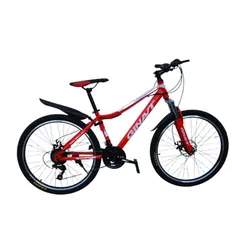 BICYCLETTE 26"-ALUMINIUM EN ROUGE