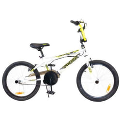 Bicyclette BMX Rodeo Freestyle 20'' - Blanc&Jaune