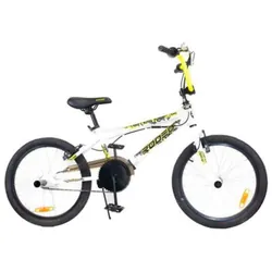 Bicyclette BMX Rodeo Freestyle 20" - Blanc&Jaune
