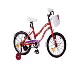 Bicyclette Enfant LOL SURPRISE Pour Fille 16'' Deux Roues Stabilisatrice - Noir&Rouge