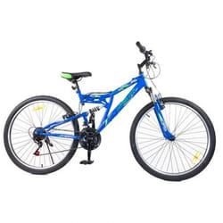 Bicyclette PRADO Double Suspension Cadre D 26"- Blanc (9026 D)