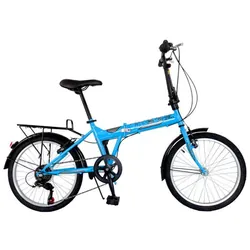 Bicyclette VTT Pliable F206V 20" - Bleu