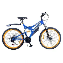 Bicyclette VTT PRADO Bliss 26" 18 Vitesses- Noir & Bleu
