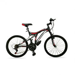 Bicyclette VTT RODEO 24" Vitesse 18 BLAST - Noir (6024 B18)