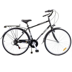 Bicyclette VTT RODEO 6 Vitesses 27'' Avec Torche - Noir