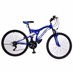 Bicyclette Blast  - Modéle: 6026-B18 - Cadre :26 Pouces acier HI-TEN - Type: Enduro avec amortisseur, Fourche: Télescopique , ...