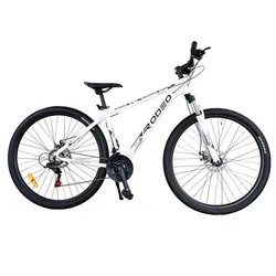 Bicyclette VTT RODEO 6029AL 29" Avec Cadre Aluminium - Blanc