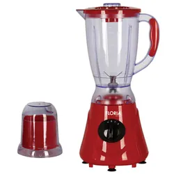 Blender électrique Zilan 2 en 1 300W 1.6L ROUGE