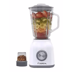 Puissance: 500 W - Nombre de vitesse: 2 Vitesses - Capacité: 1.5 Litres - Lame en acier inoxydable - Matériau bol : en verre  ...
