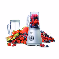 Blender Smoothie 2GO SB055 - 2 vitesses + Pulse - Puissance 300W - Capacité du blender: 0.5L - Bol en plastique - Lames en ac ...