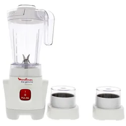 BLENDER LM242EG BOL 1.5L + Moulin et hachoir - MOULINEX - Blanc