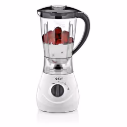 Blender SINBO - Puissance: 400 Watts - Capacité: 1.5 Litres - 2 Vitesses - Tension: 230 V / 50 Hz - Facile à nettoyer la base ...