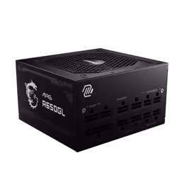 Bloc D'Alimentation Gamer MSI MAG A650GL 80+ Gold