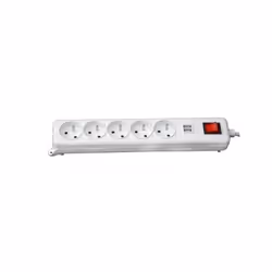 Bloc Multiprise SOMEF + USB - Nombre de prises: 5 prises d'alimentation - Puissance: 3500W - Tension: 230V - Intensité: 16A - ...