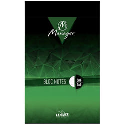 Bloc Notes Manager A4 50 Feuilles 80g - Carnet de Notes Professionnel