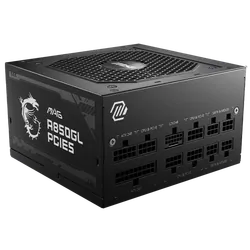 Boîte d'alimentation 100% Modulaire MSI MAG A850GL PCIE5 ATX 80 PLUS Gold / 850 W