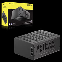 Boîte d'alimentation Corsair HXi Shift / ATX / 1200 Watts / Noir