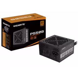 Boite d'alimentation Gigabyte ATX - Puissance  550 Watts - Certification 80 PLUS Bronze - Format  ATX