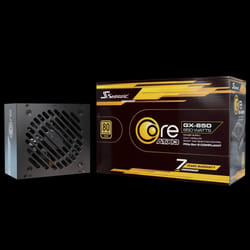 Boîte d'alimentation Seasonic Core GX V2 2024 / ATX / 850 Watts / Noir