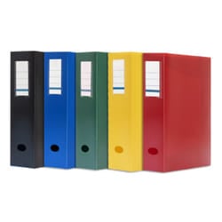 Boite de Classement Costo Opaque En PP 4cm Assortie