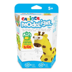 Boîte de pâte à modeler CARIOCA MODELIGHT SAFARI DJ-RAF