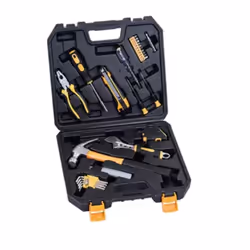Boite Outils 42 Pièces Hoteche -1 Porte-embout de tournevis - 1 Test de tension - 1 Pince combinée - 1 cutter knife 18mm - 1  ...