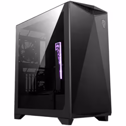 Boîtier Gamer MSI MPG GUNGNIR 300P AIRFLOW / Noir - Format Mi-tour - Format de carte mère Supporté: E-ATX (jusqu'à 280 x 305 ...