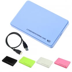 Boitier Externe pour disque dur 2.5" HDD USB 2.0 - Noir