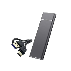 Boîtier Externé M.2 NVMe Noir pour Disque Dur SSD